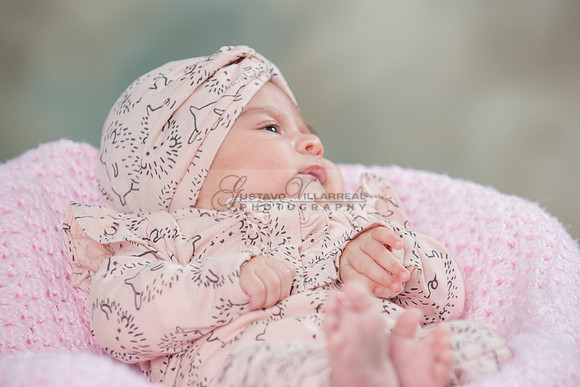 Baby girl studio photo session, maternity photos, family photos