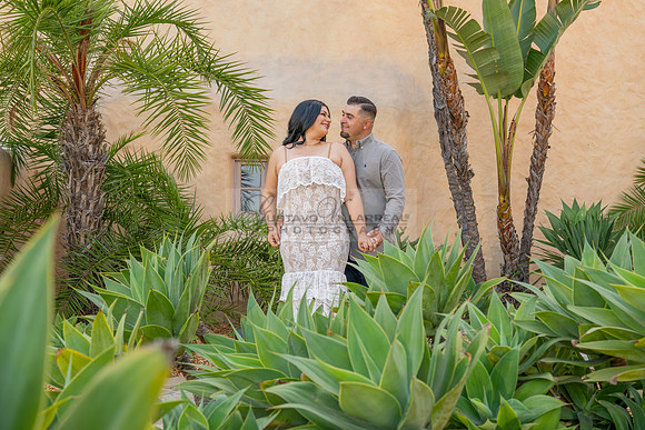 Jessica and Cory engagement photo session at Our Lady of Mount C