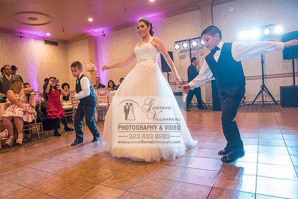 Andrea Lissette quinceaneras, sweet sixteens, weddings, family portraits, anniversaries, photography and video at Miraculos medal catholic church in Montebello,  receptions at Quiet Cannon Montebello,