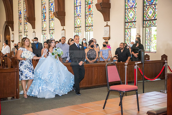 Melanie Mendoza quinceanera photo and video ceremony at St Joseph Church is Santa Ana Ca. Ebell Hall Anaheim Ca.