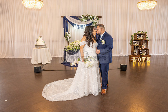 Thalial and Francisco wedding reception at La Mirada Golf course in