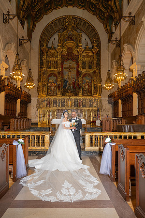 Brenda-and-Ismael-wedding- ceremony-at-St-Vincent-catholic-church-in-Los- Angeles-Ca-photographer-videographer-gvphotoandvide.com-323-633-8283