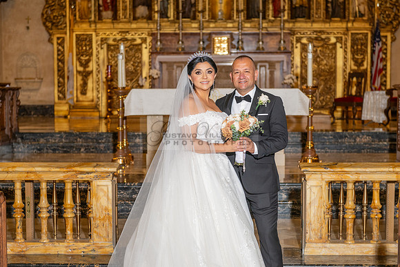 Brenda-and-Ismael-wedding- ceremony-at-St-Vincent-catholic-church-in-Los- Angeles-Ca-photographer-videographer-gvphotoandvide.com-323-633-8283