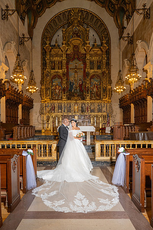 Brenda-and-Ismael-wedding- ceremony-at-St-Vincent-catholic-church-in-Los- Angeles-Ca-photographer-videographer-gvphotoandvide.com-323-633-8283