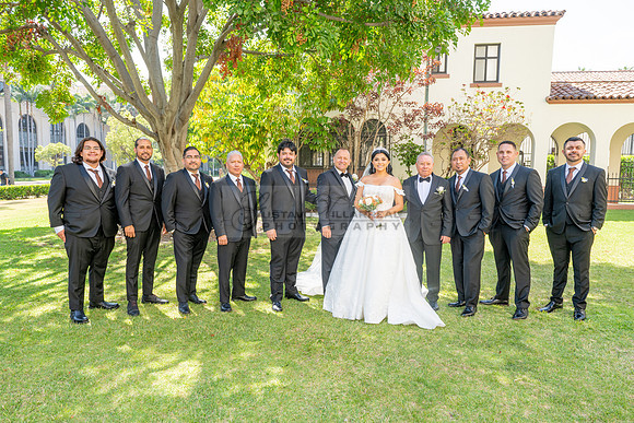 Brenda-and-Ismael-wedding- ceremony-at-St-Vincent-catholic-church-in-Los- Angeles-Ca-photographer-videographer-gvphotoandvide.com-323-633-8283