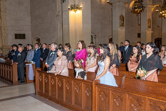 Brenda-and-Ismael-wedding- ceremony-at-St-Vincent-catholic-church-in-Los- Angeles-Ca-photographer-videographer-gvphotoandvide.com-323-633-8283