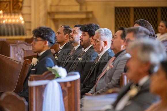 Brenda-and-Ismael-wedding- ceremony-at-St-Vincent-catholic-church-in-Los- Angeles-Ca-photographer-videographer-gvphotoandvide.com-323-633-8283
