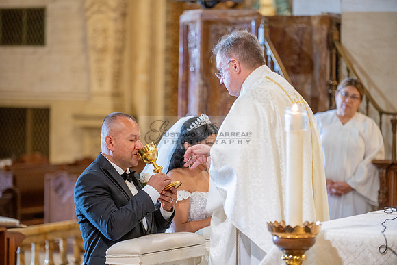 Brenda-and-Ismael-wedding- ceremony-at-St-Vincent-catholic-church-in-Los- Angeles-Ca-photographer-videographer-gvphotoandvide.com-323-633-8283