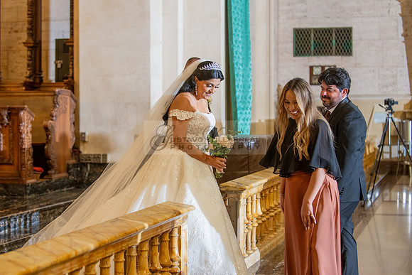 Brenda-and-Ismael-wedding- ceremony-at-St-Vincent-catholic-church-in-Los- Angeles-Ca-photographer-videographer-gvphotoandvide.com-323-633-8283