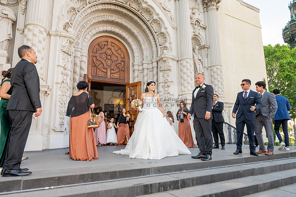 Brenda-and-Ismael-wedding- ceremony-at-St-Vincent-catholic-church-in-Los- Angeles-Ca-photographer-videographer-gvphotoandvide.com-323-633-8283