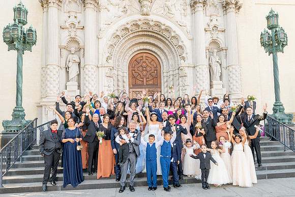 Brenda-and-Ismael-wedding- ceremony-at-St-Vincent-catholic-church-in-Los- Angeles-Ca-photographer-videographer-gvphotoandvide.com-323-633-8283