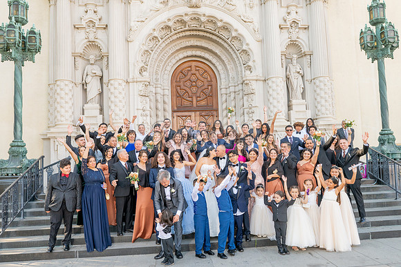 Brenda-and-Ismael-wedding- ceremony-at-St-Vincent-catholic-church-in-Los- Angeles-Ca-photographer-videographer-gvphotoandvide.com-323-633-8283