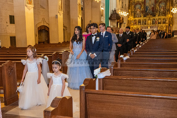 Brenda-and-Ismael-wedding- ceremony-at-St-Vincent-catholic-church-in-Los- Angeles-Ca-photographer-videographer-gvphotoandvide.com-323-633-8283