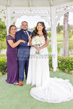 Thalial and Francisco wedding reception at La Mirada Golf course in