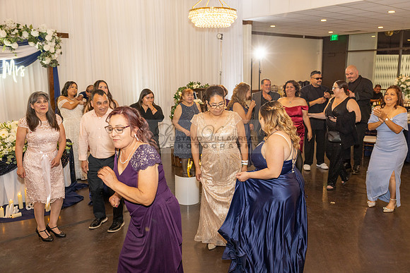 Thalial and Francisco wedding reception at La Mirada Golf course in