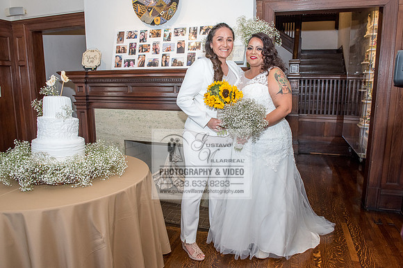 JENNIFER AND CYNTHIA glbt wedding photography and video at Long Beach Museum of Art in Long Beach Ca, www.gustavovillarreal.com, 323-633-8283