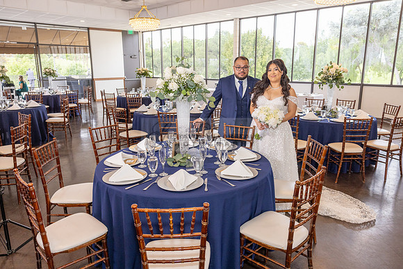 Thalial and Francisco wedding reception at La Mirada Golf course in
