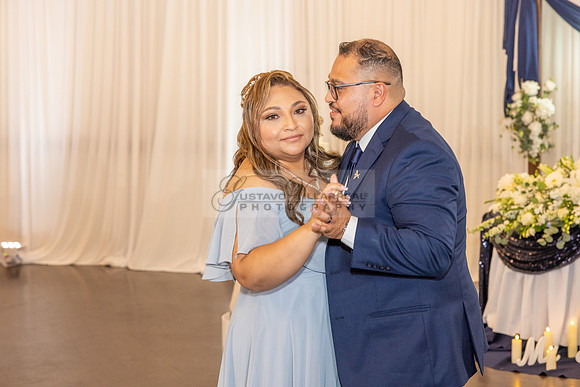 Thalial and Francisco wedding reception at La Mirada Golf course in