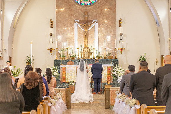 Thalial and Francisco wedding reception at La Mirada Golf course in