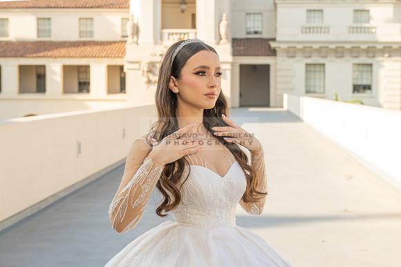 Camila Campa quinceanera, sweet 16 photo session in Pasadena Ca,