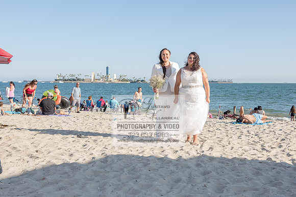 JENNIFER AND CYNTHIA glbt wedding photography and video at Long Beach Museum of Art in Long Beach Ca, www.gustavovillarreal.com, 323-633-8283