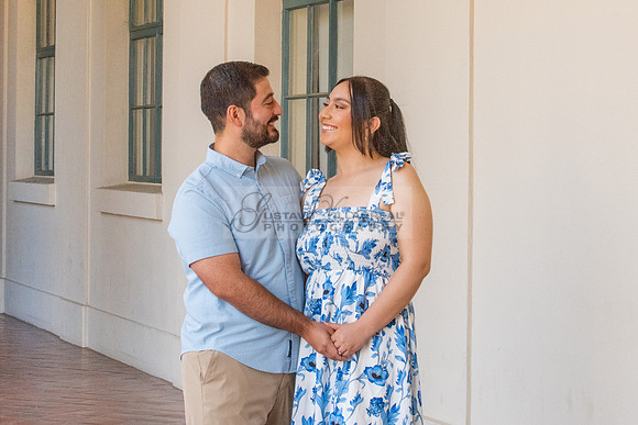 Bryan and Diana engagement, wedding photo session at Pasadena Ci