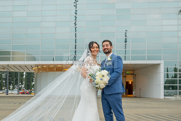 Bryan and Diana wedding ceremony at The Christ Cathedral in Garden Grove Ca, reception at The White House Event Center Anaheim Ca, Gustavo Villarreal photography, videography, 323-633-8283, www.gvphot