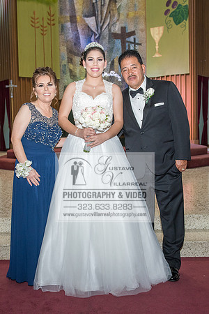 Andrea Lissette quinceaneras, sweet sixteens, weddings, family portraits, anniversaries, photography and video at Miraculos medal catholic church in Montebello,  receptions at Quiet Cannon Montebello,