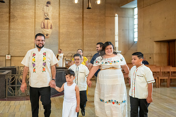 Baptism photographer, videographer at Cathedral of our Lady of Angeles in Los Angeles Ca. Gustavo Villarreal Photography, 323-633-8283, www.gvphotoandvideo.com