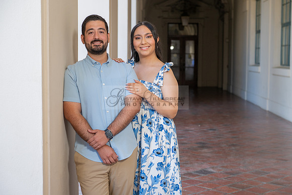 Bryan and Diana engagement, wedding photo session at Pasadena Ci