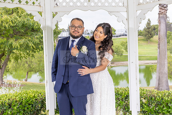 Thalial and Francisco wedding reception at La Mirada Golf course in