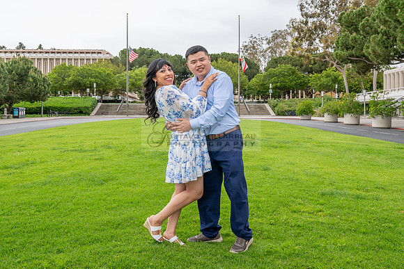 Rose and Harrison Engagement photo session at UCI, University of California, Irine Ca, Orange County, Gustavo Villarreal Photography, videographer, 323-633-8283, www.gvphotoandvideo.com