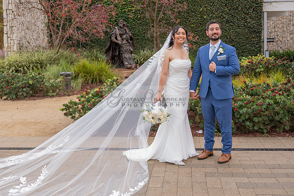 Bryan and Diana wedding ceremony at The Christ Cathedral in Garden Grove Ca, reception at The White House Event Center Anaheim Ca, Gustavo Villarreal photography, videography, 323-633-8283, www.gvphot