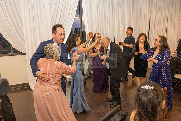 Thalial and Francisco wedding reception at La Mirada Golf course in