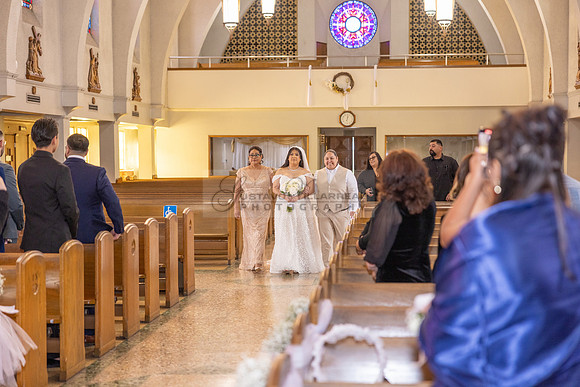 Thalial and Francisco wedding reception at La Mirada Golf course in