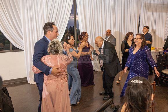 Thalial and Francisco wedding reception at La Mirada Golf course in