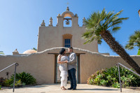 Jessica and Cory engagement photo session at Our Lady of Mount C