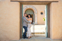 Jessica and Cory engagement photo session at Our Lady of Mount C