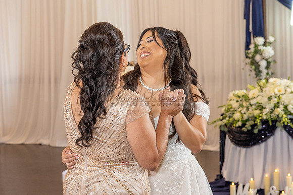 Thalial and Francisco wedding reception at La Mirada Golf course in
