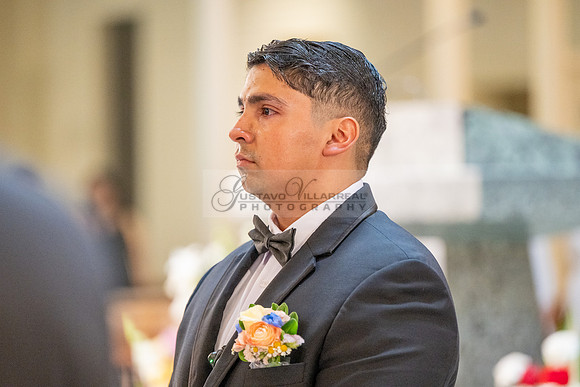 Sandra and Manuel wedding ceremony at St. Mary Catholic church in Escondido Ca, reception at Boulder Oaks Golf Course, Escondido Ca, Gustavo Villarreal Photography, videographer, 323-633-8283, www.gvp