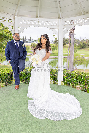 Thalial and Francisco wedding reception at La Mirada Golf course in