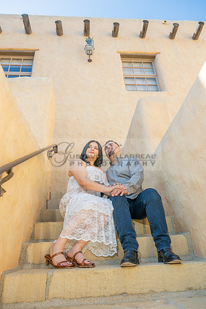 Jessica and Cory engagement photo session at Our Lady of Mount C