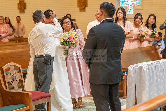 Sandra and Manuel wedding ceremony at St. Mary Catholic church in Escondido Ca, reception at Boulder Oaks Golf Course, Escondido Ca, Gustavo Villarreal Photography, videographer, 323-633-8283, www.gvp