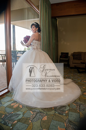 Peter and Sabrina Weddings pictures, Quinceaneras, photography at La Cañada Flintridge Country club in La Cañada Ca, www.gustavovillarrealphotography.com