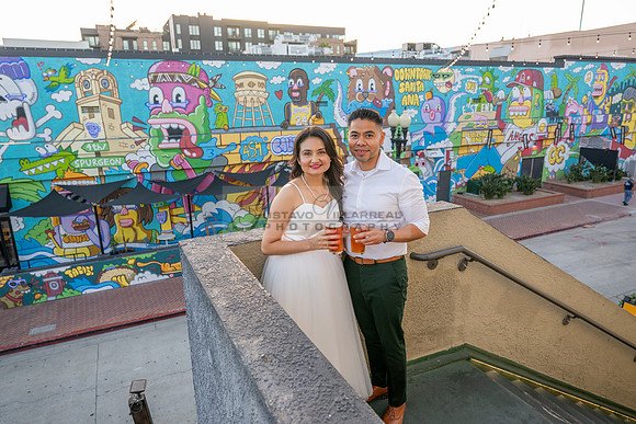 Margarita and Quintiliano engagement, weddings, quinceaneras, photos at La 4th st in Santa ana Ca. Gustavo Villarreal Photography, videographer, 323-633-8283