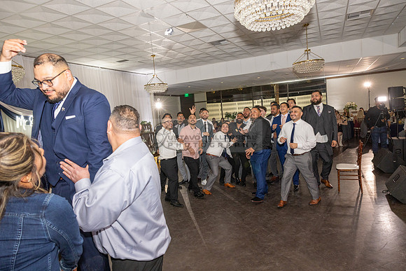 Thalial and Francisco wedding reception at La Mirada Golf course in