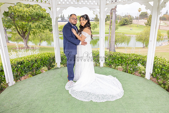 Thalial and Francisco wedding reception at La Mirada Golf course in