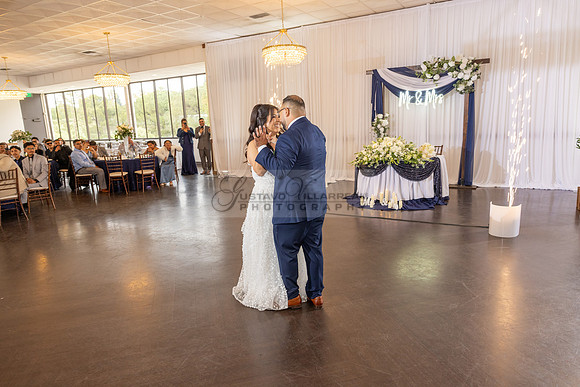 Thalial and Francisco wedding reception at La Mirada Golf course in