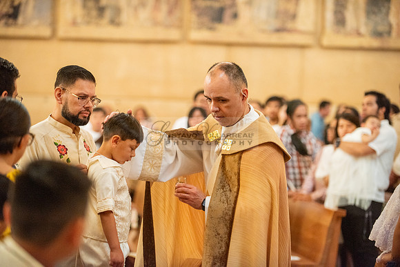 Baptism photographer, videographer at Cathedral of our Lady of Angeles in Los Angeles Ca. Gustavo Villarreal Photography, 323-633-8283, www.gvphotoandvideo.com