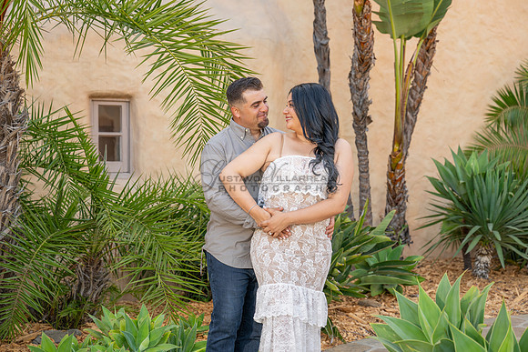 Jessica and Cory engagement photo session at Our Lady of Mount C